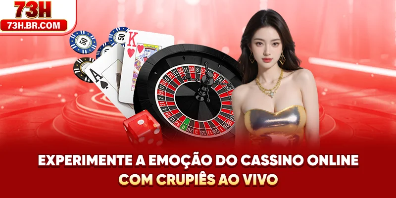 Experimente a emoção do cassino online com crupiês ao vivo 