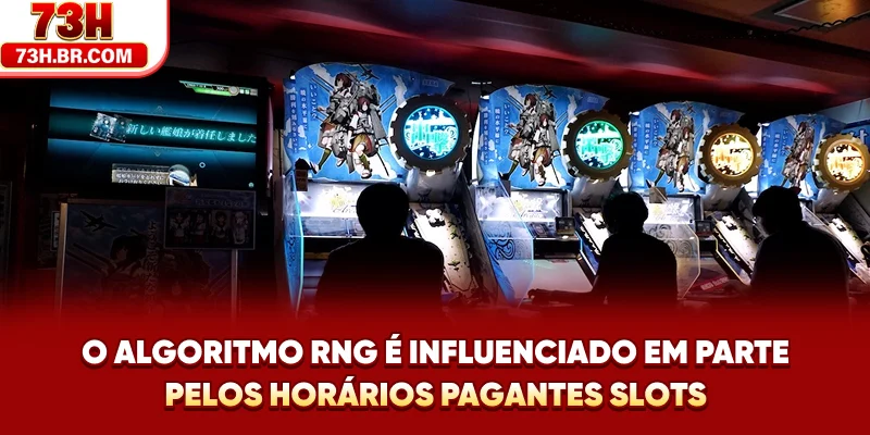 O algoritmo RNG é influenciado em parte pelos Horários Pagantes Slots